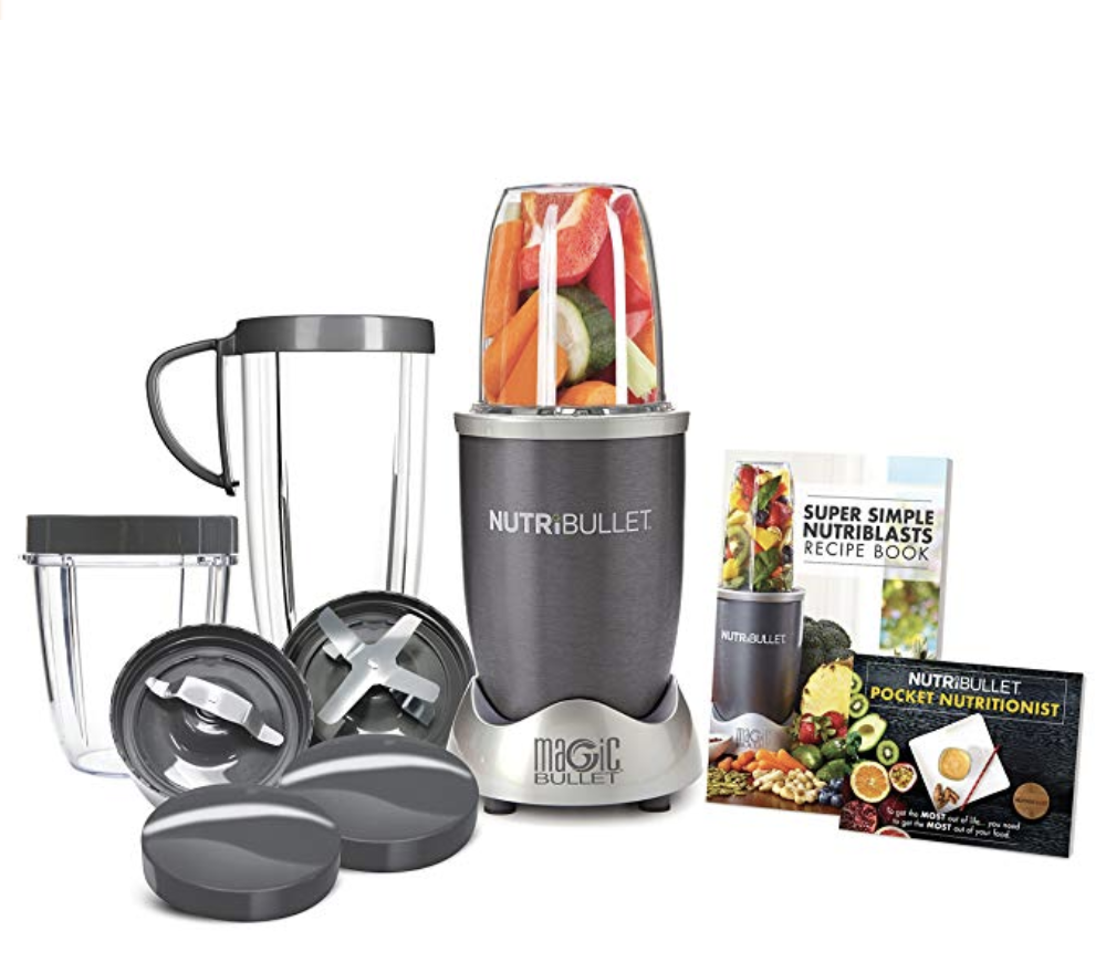 NutriBullet Blender    Another product I truly use every single day. So simple to make smoothies and also use it to make Four Sigmatic elixirs and lattes. Clean up is fast and easy!